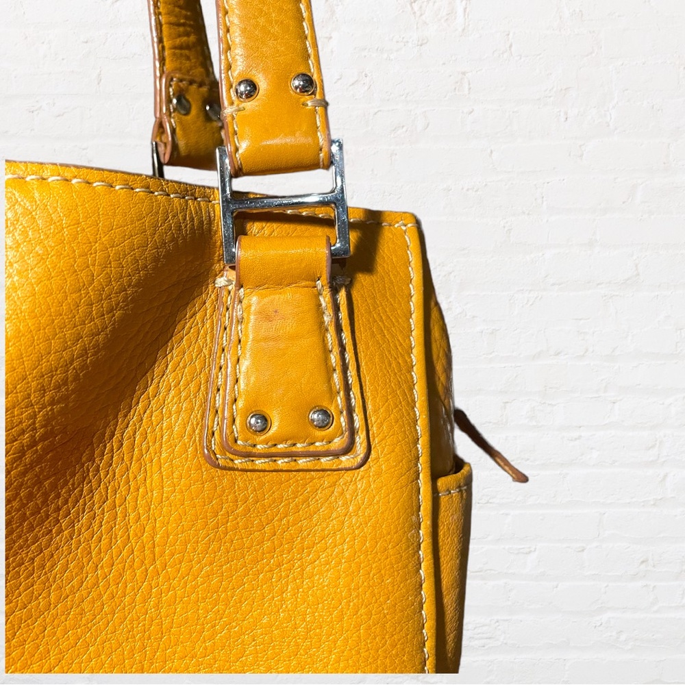 FOSSIL | Genuine Pebbled Leather | Blackburn Satchel Handbag - Picture 7 of 15